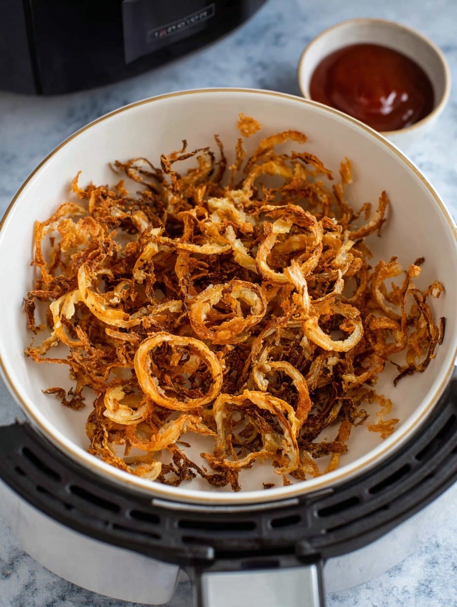 Air Fryer Crispy Onions
