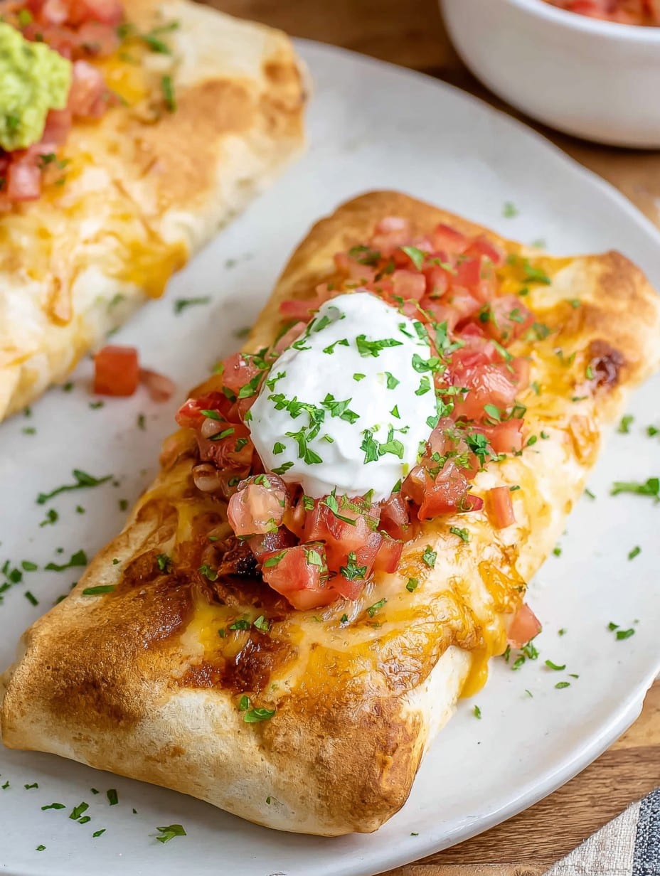 Baked Chimichanga