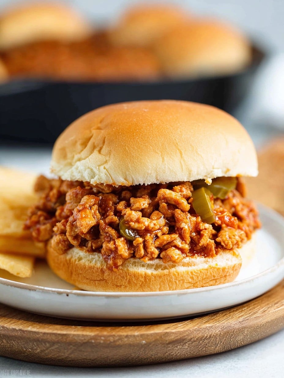 Cajun Chicken Sloppy Joes