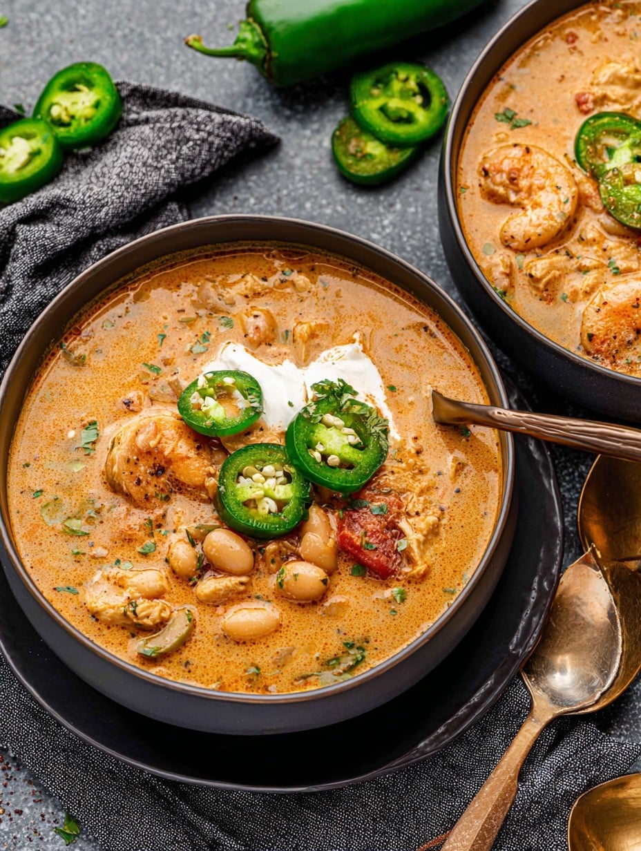 Cajun White Chicken Chili