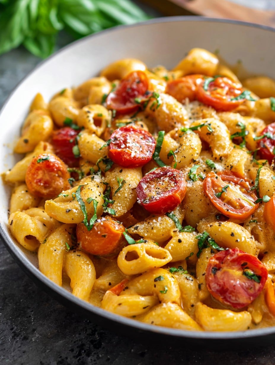 Cherry Tomato Pasta (One Pot!)