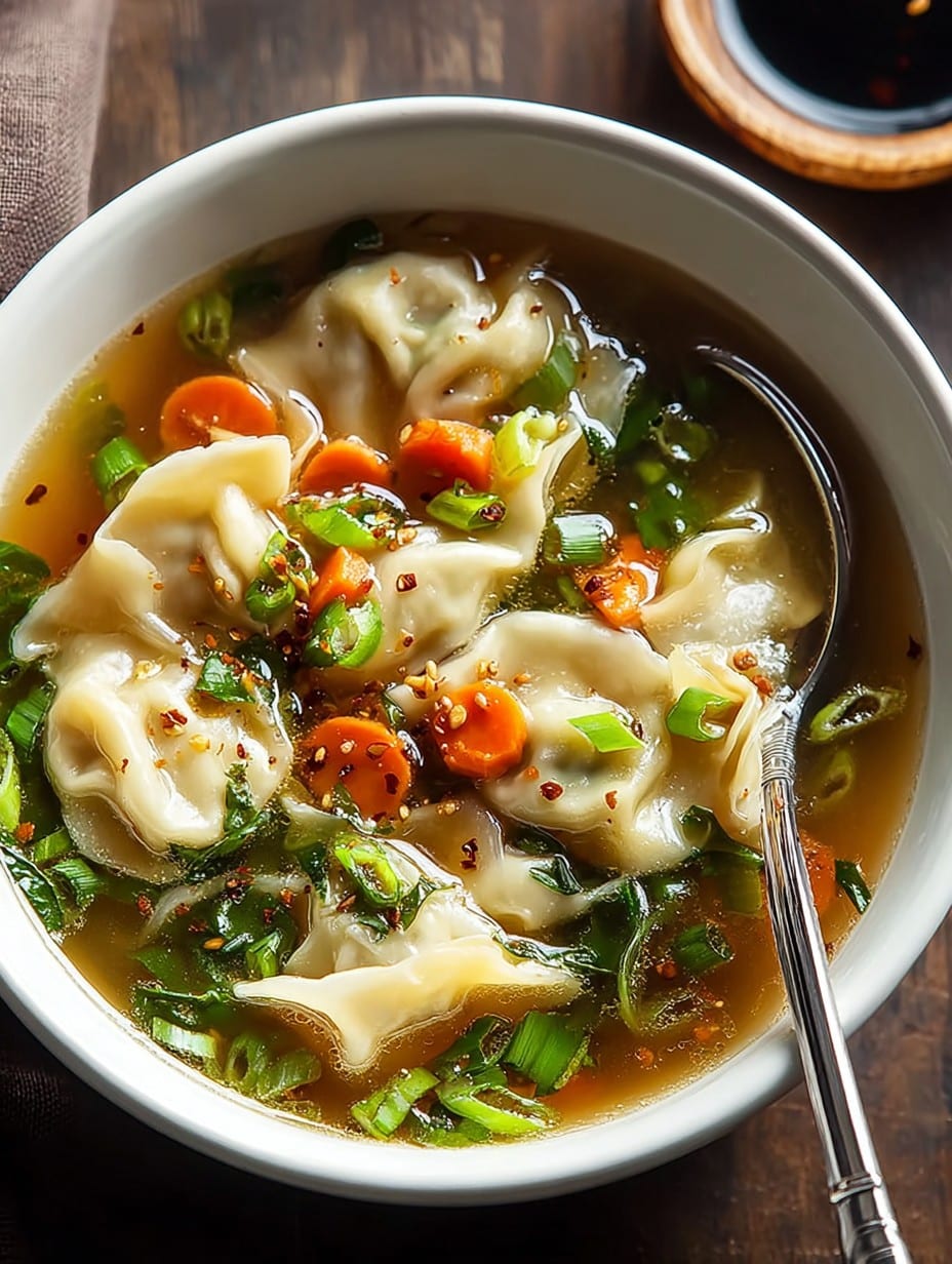 Comforting Potsticker Soup