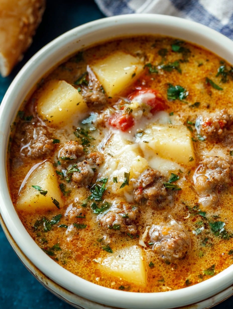 Cozy Italian Sausage and Potato Soup – Easy & Hearty!