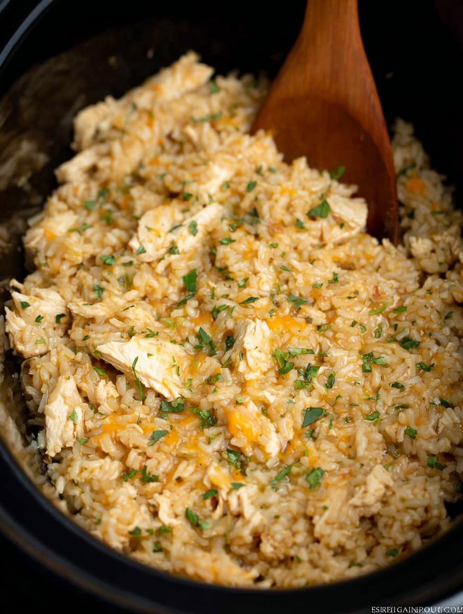 Crock Pot Chicken and Rice Recipe