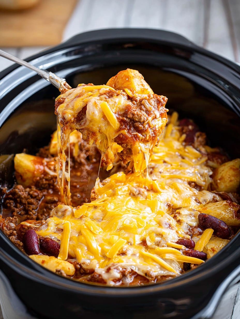 Crockpot Cowboy Casserole