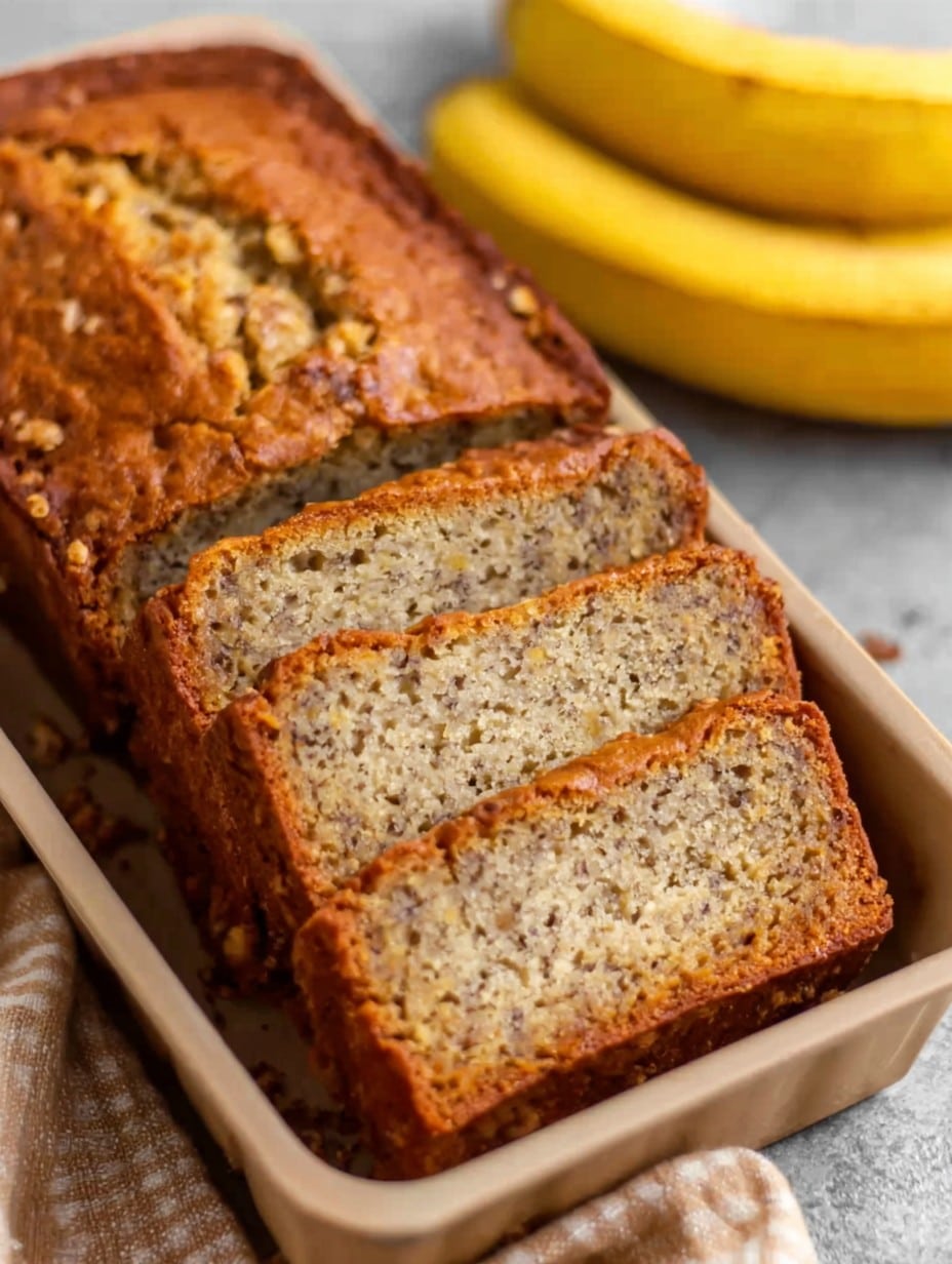 Easy Banana Bread (No Mixer!)