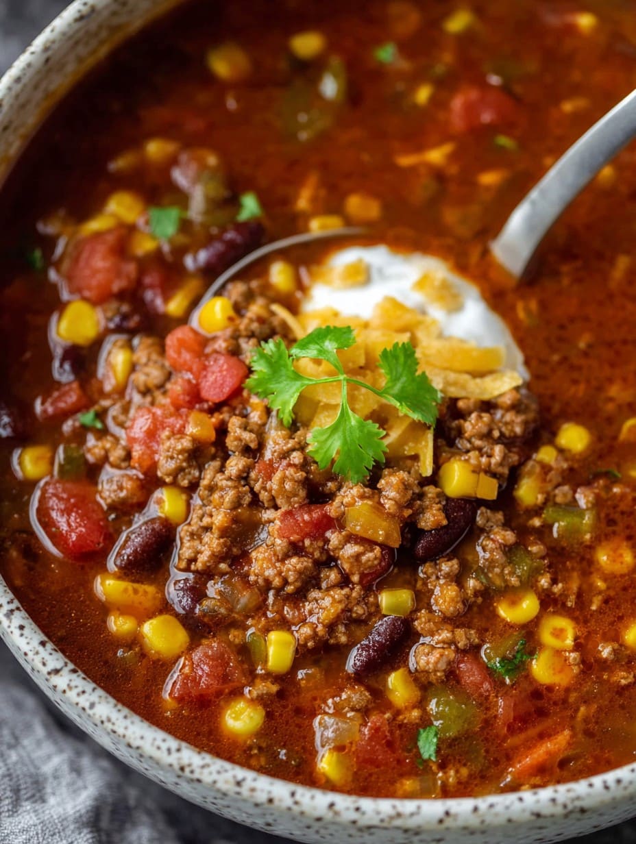 Easy Taco Soup Recipe