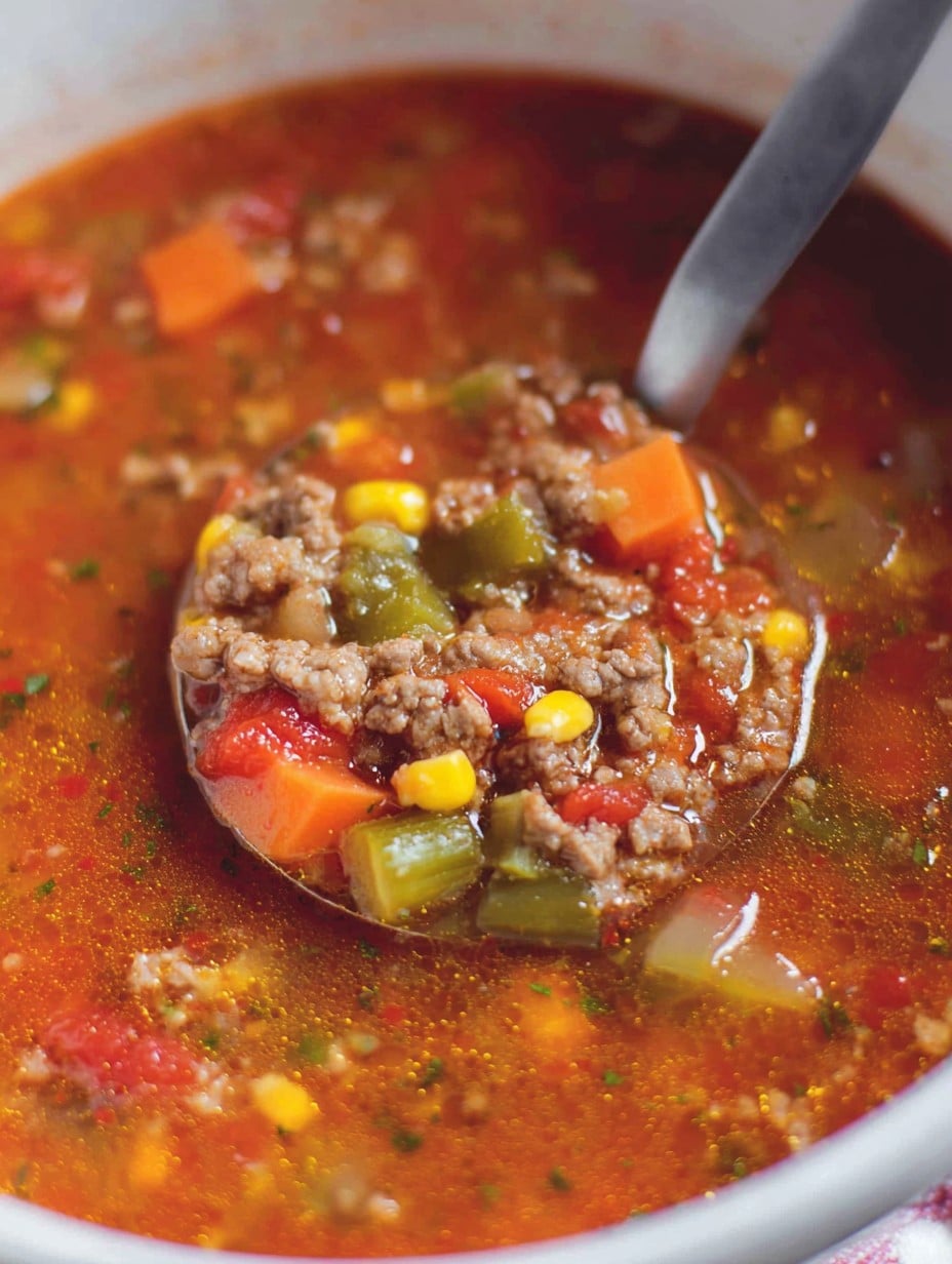 Hamburger Soup