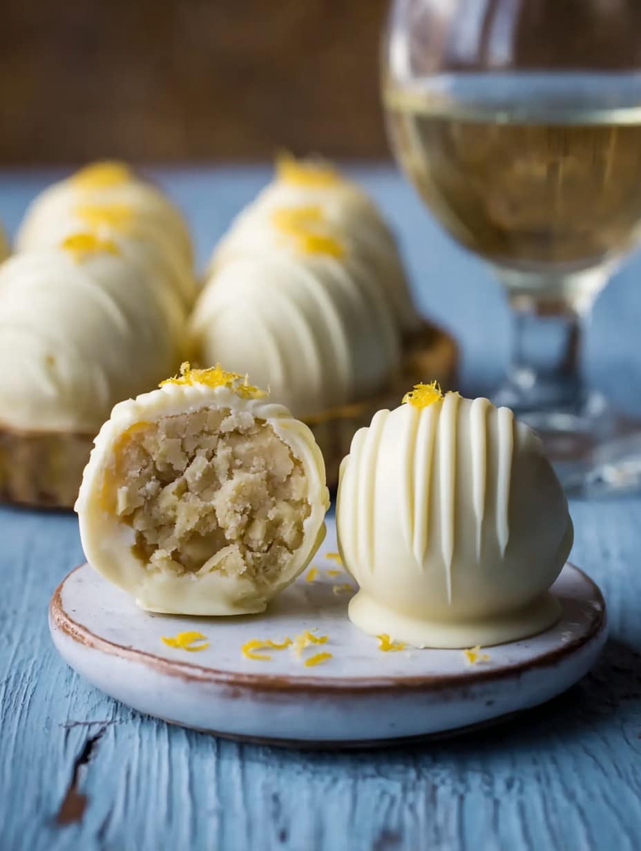 How to Craft Luxurious White Chocolate Limoncello Truffles at Home