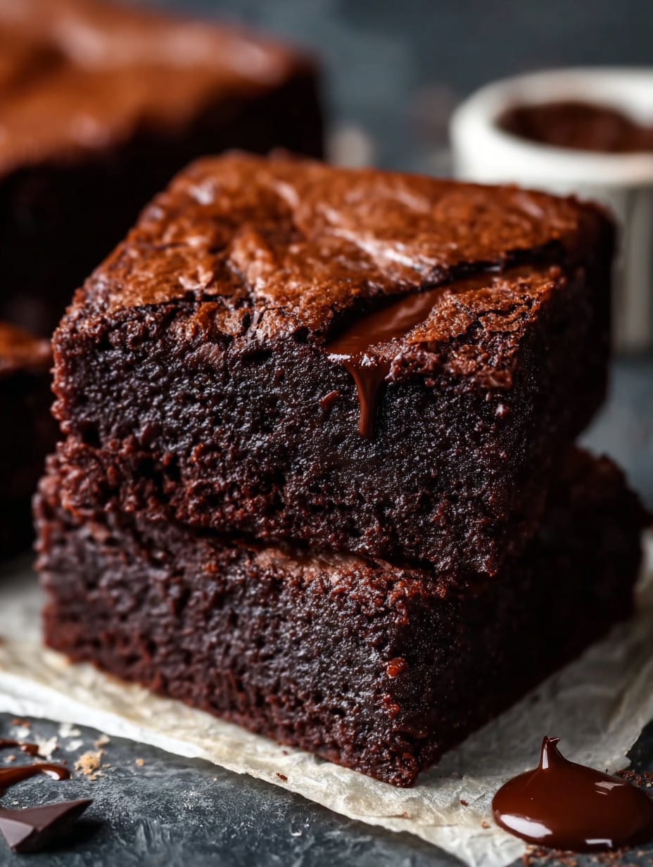 Rich Chocolate Fudge Brownies: A Special Dash Inside