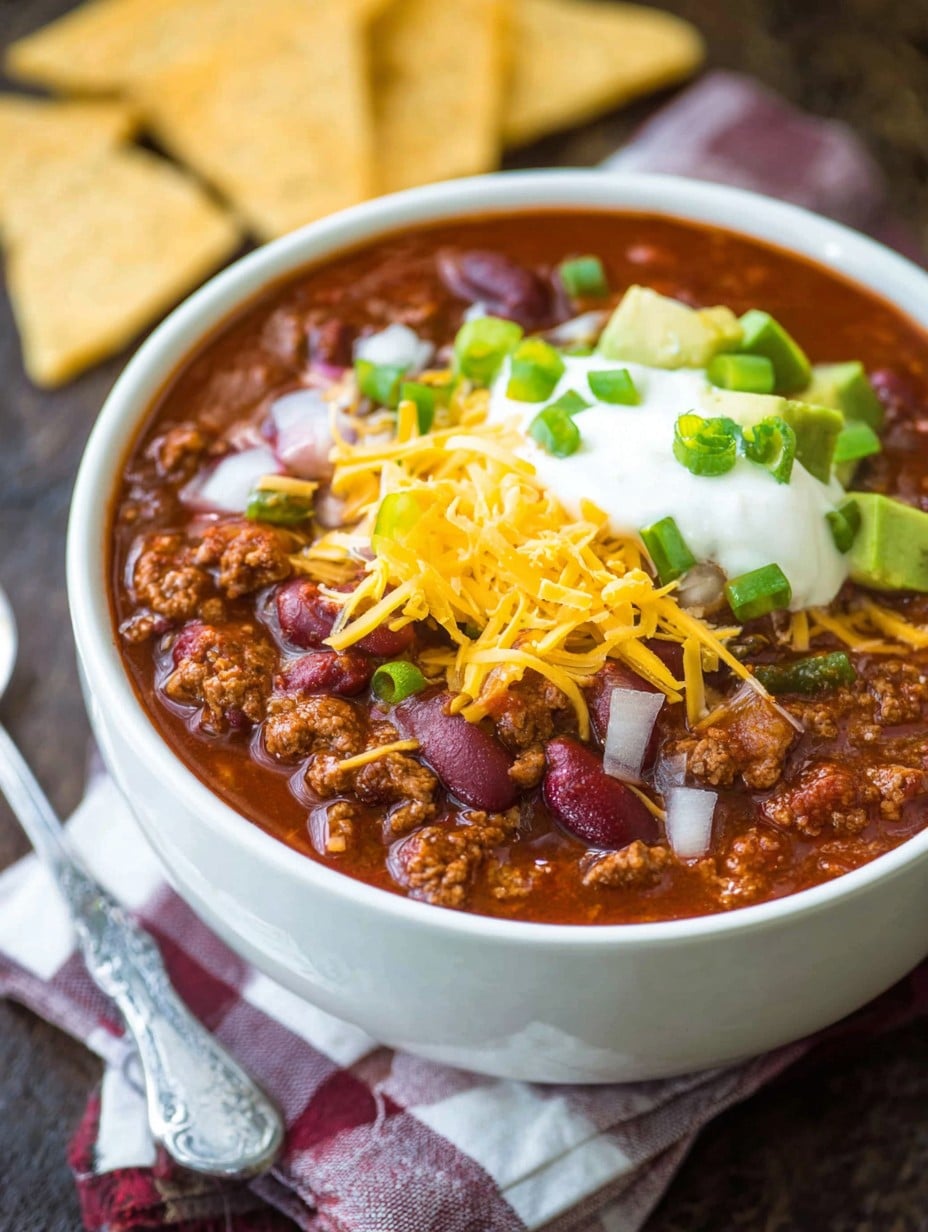 Slow Cooker Chili Recipe