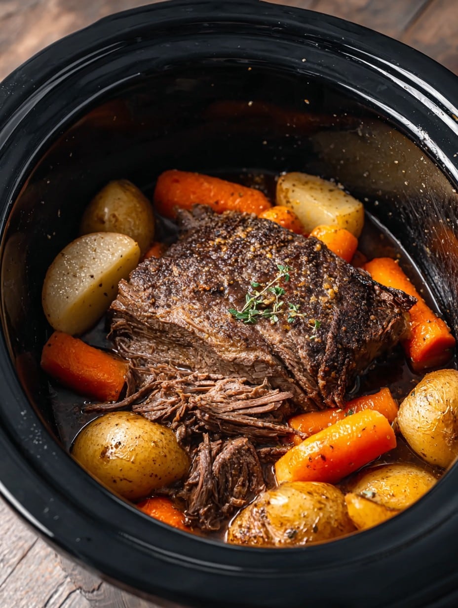 Slow Cooker Rump Roast