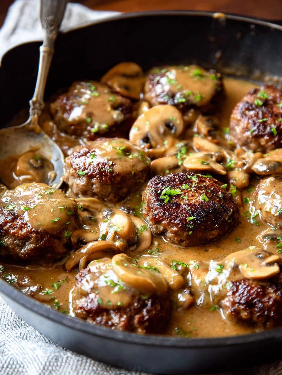 Smothered Rissoles