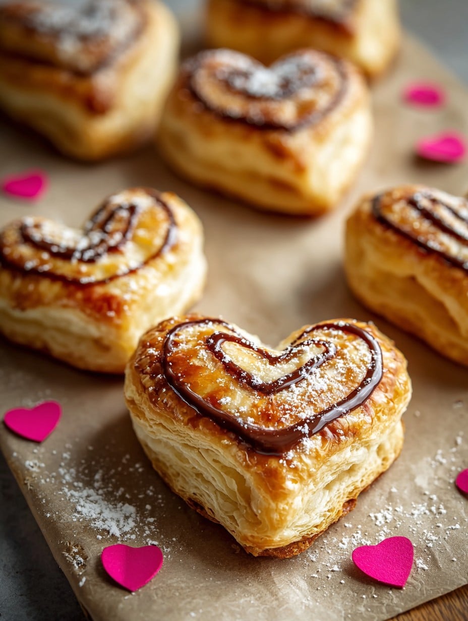Valentine’s Day Puff Pastry Hearts