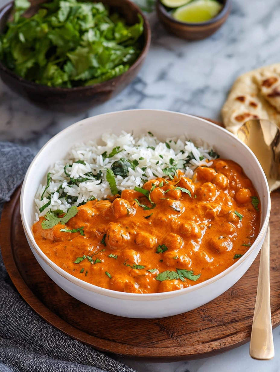 Vegetarian Chickpea Tikka Masala
