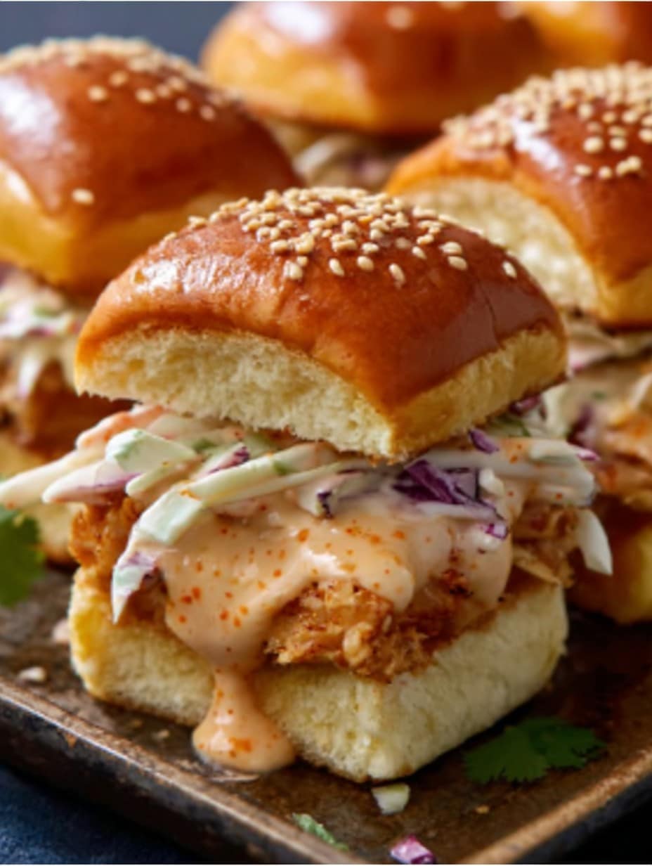 Bang Bang Chicken Sliders Recipe