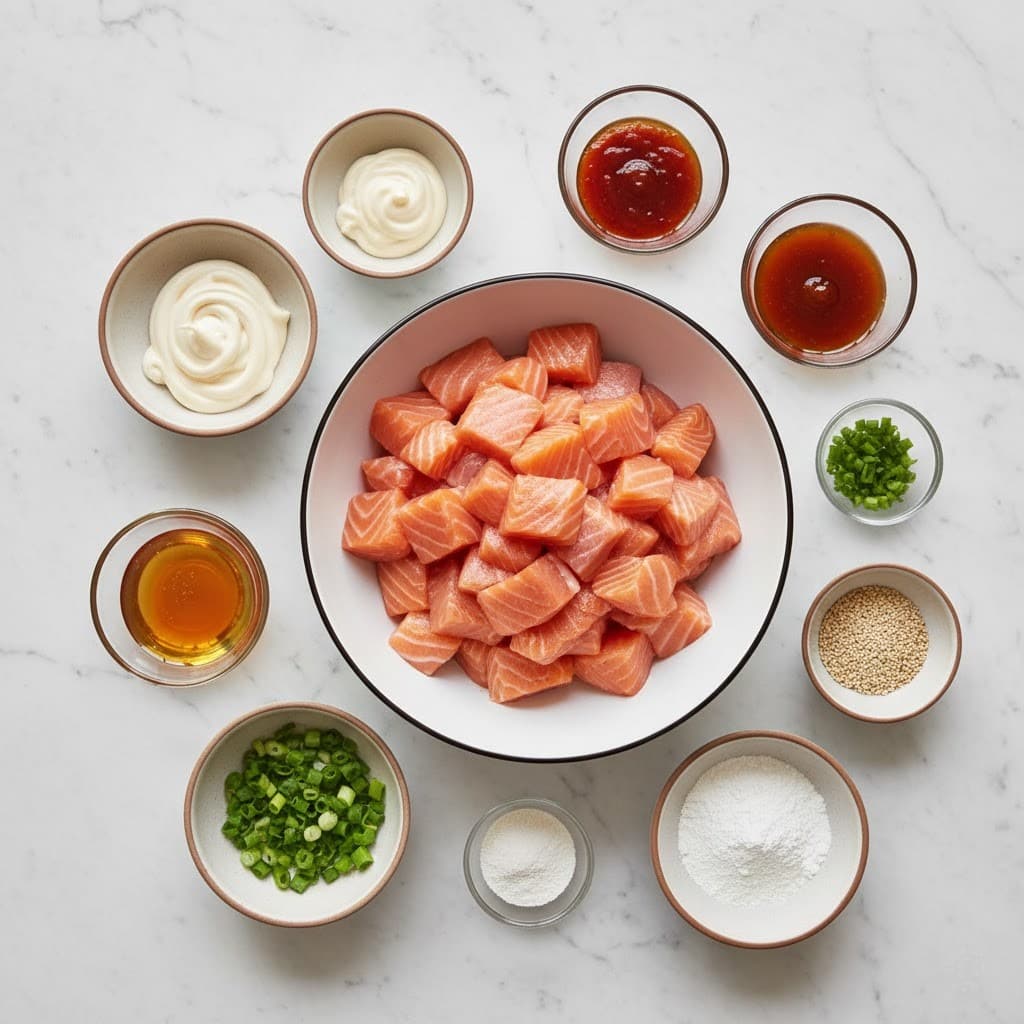 Bang Bang Salmon Bites