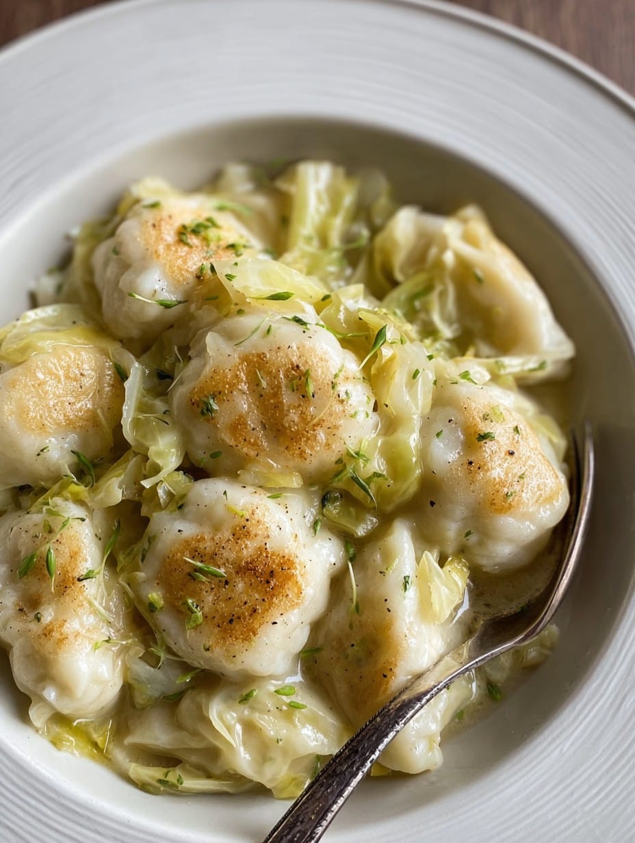 Cabbage and Dumplings