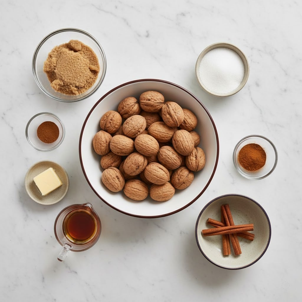 Candied Walnuts with Cinnamon