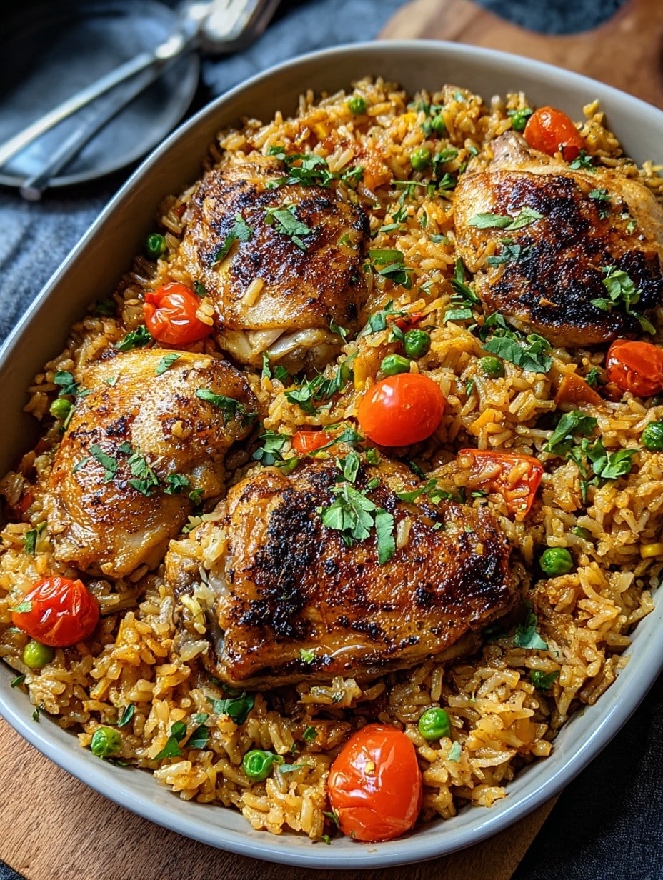 Caribbean Chicken and Rice