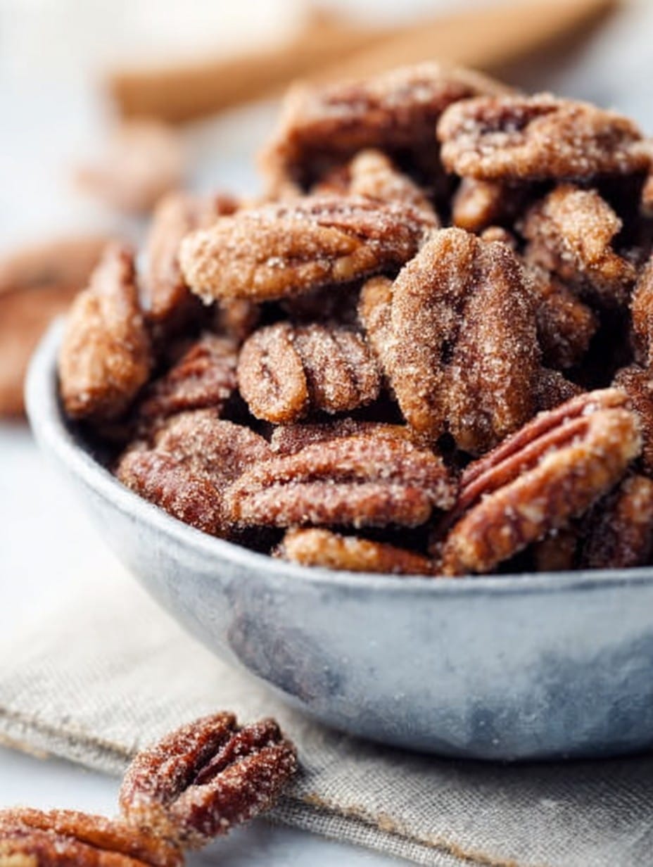 Cinnamon Sugar Pecans Recipe!