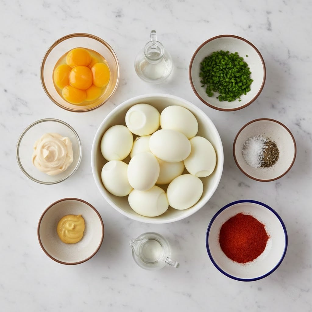 Classic Deviled Eggs with Paprika