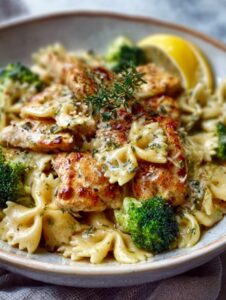 cowboy butter lemon bowtie chicken with broccoli 0 20260215 013833