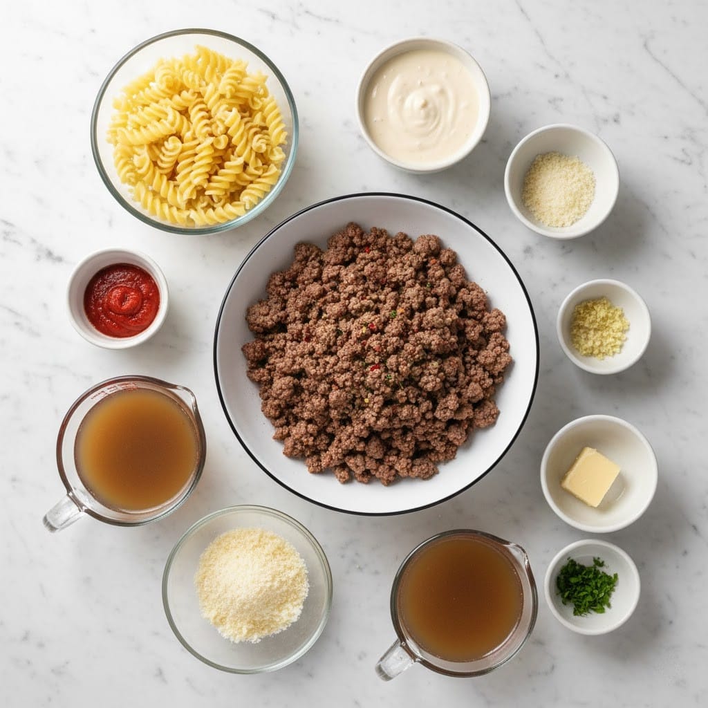 Creamy Beef Pasta