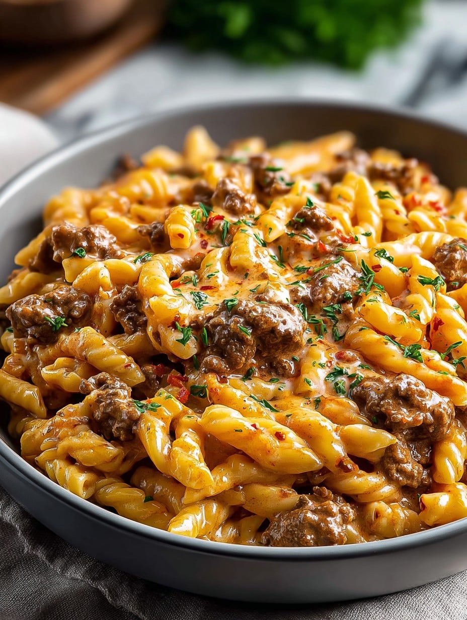 Creamy Beef Pasta