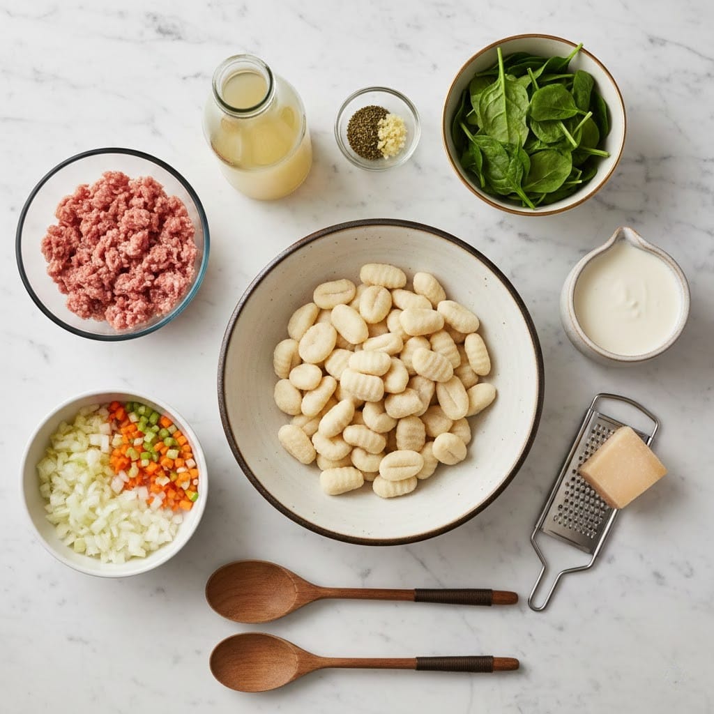 Creamy Italian Sausage Gnocchi Soup Recipe