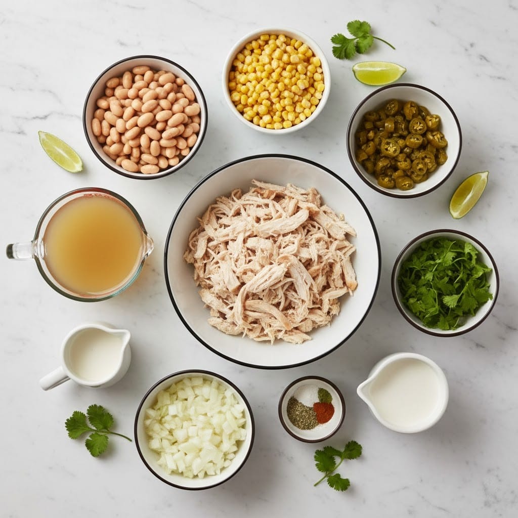 Creamy White Chicken Chili