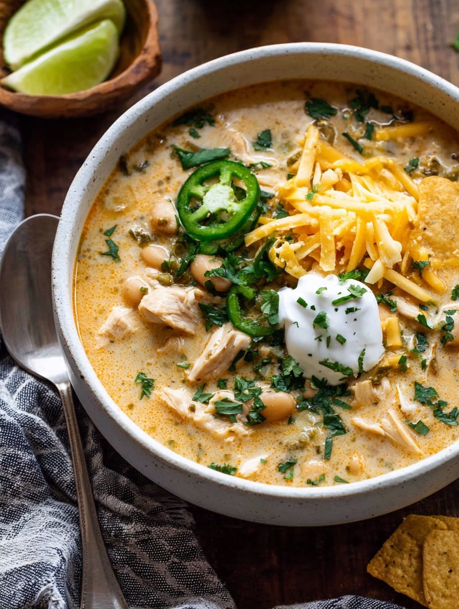 Creamy White Chicken Chili