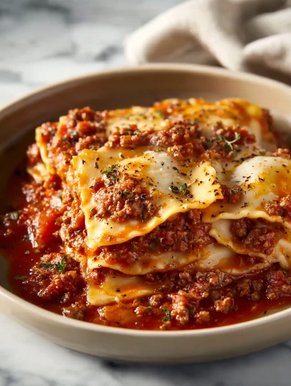 Crockpot Ravioli Lasagna: A Hands-Off, Flavor-Packed Comfort Food Masterpiece