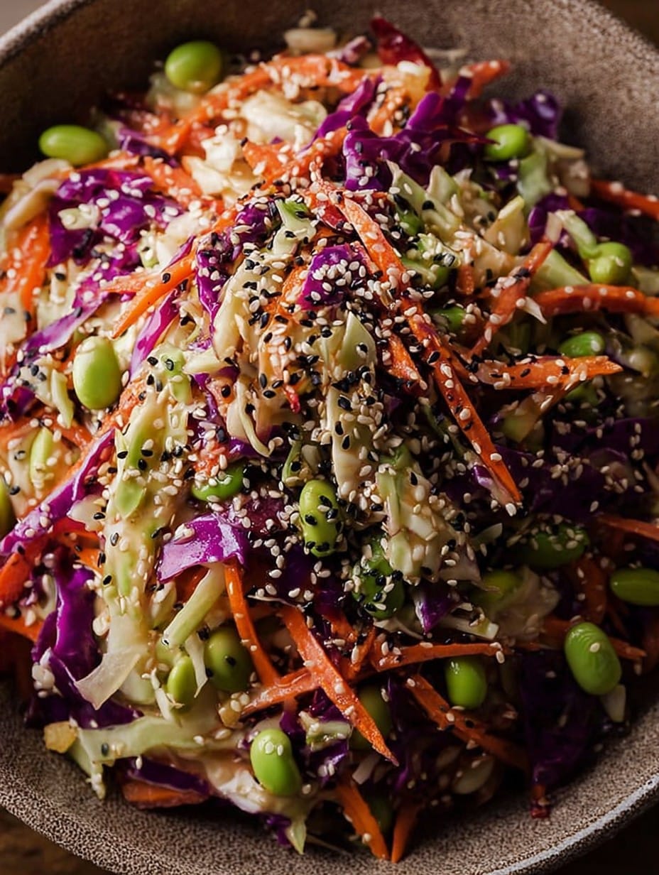 Crunchy Asian Cabbage Slaw