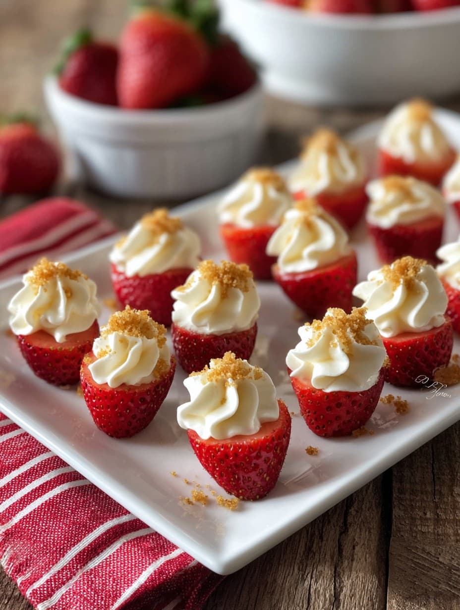 Deviled Strawberries