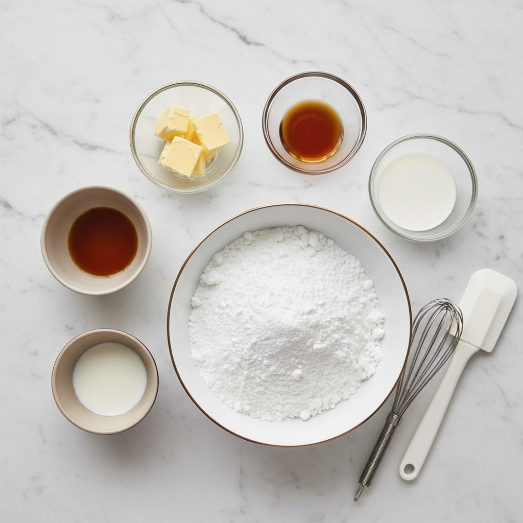 Easy 4-Ingredient Vanilla Sugar Cookie Frosting