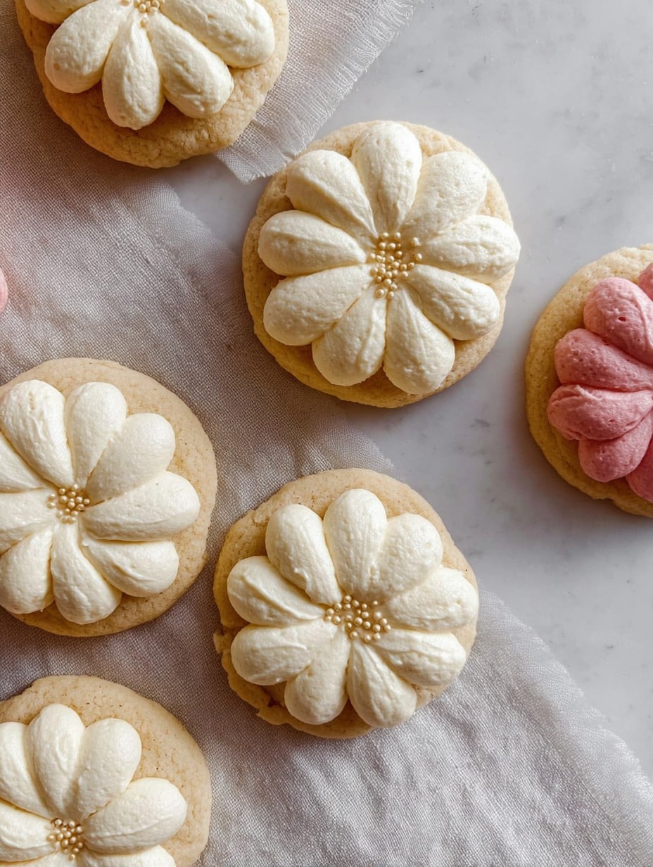 Easy 4-Ingredient Vanilla Sugar Cookie Frosting