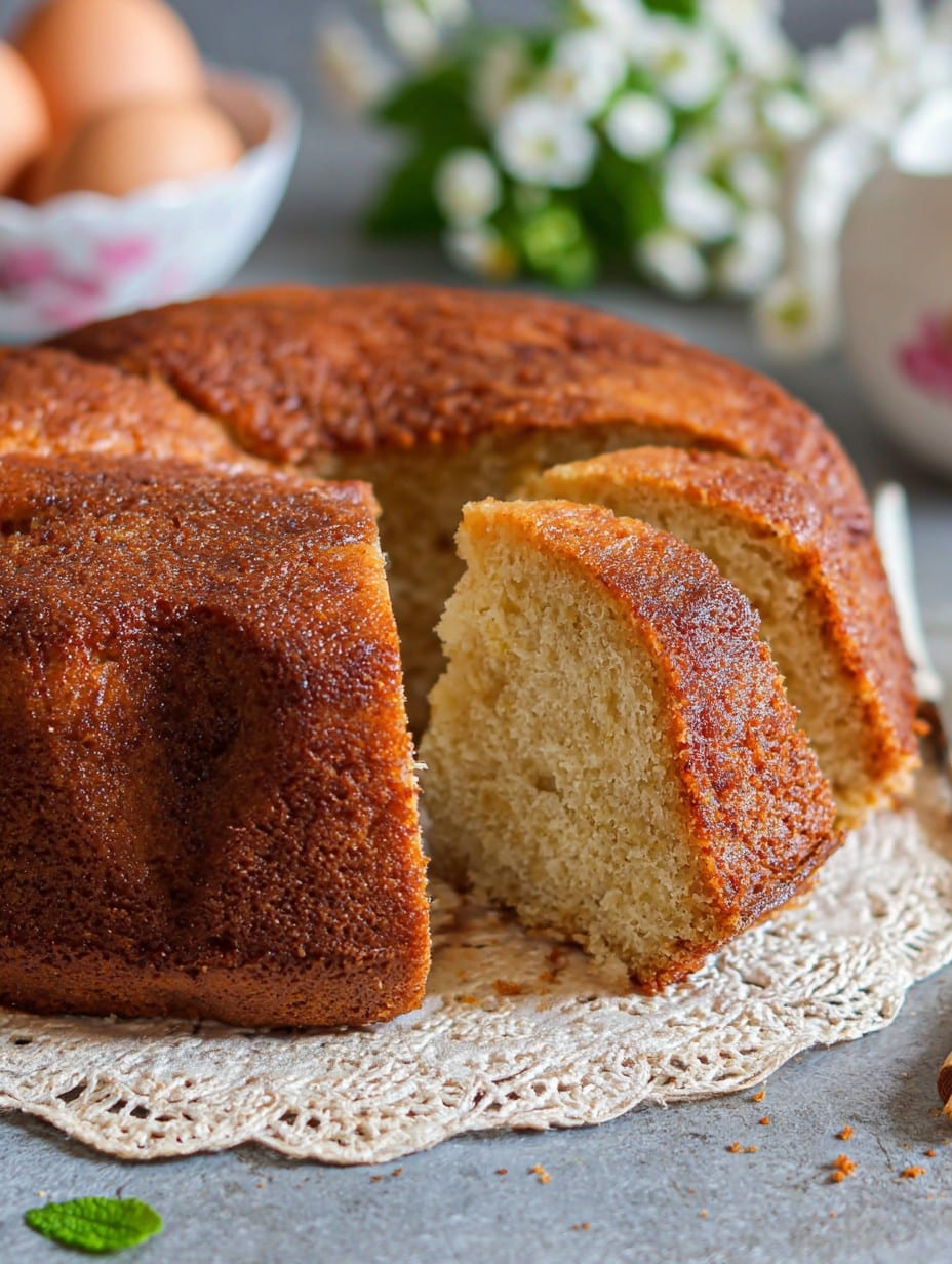 Easy Banana Butter Cake