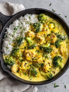 easy cheesy broccoli chicken rice freezer meal prep 0 20260224 203431