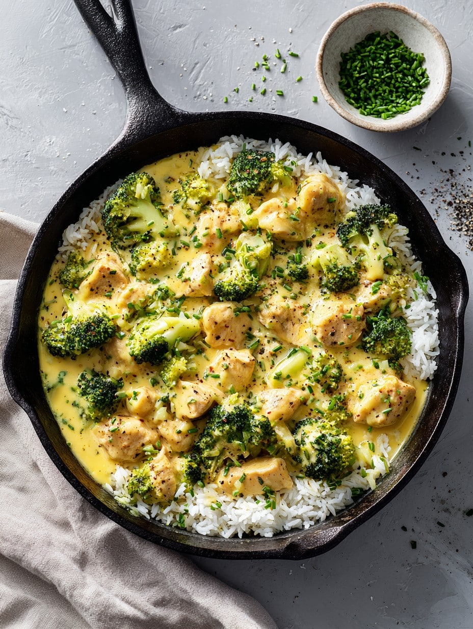 Easy Cheesy Broccoli Chicken & Rice Freezer Meal Prep