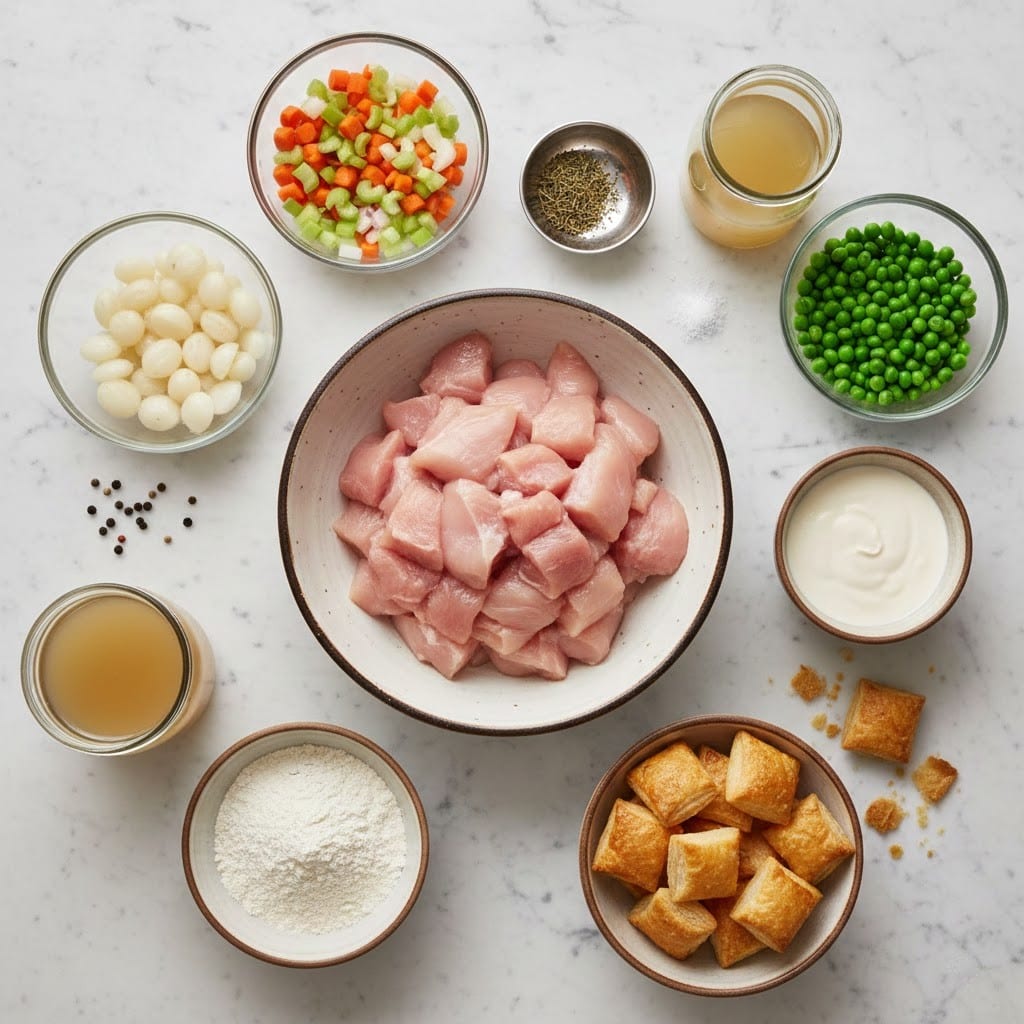 Easy Chicken Pot Pie Soup Recipe
