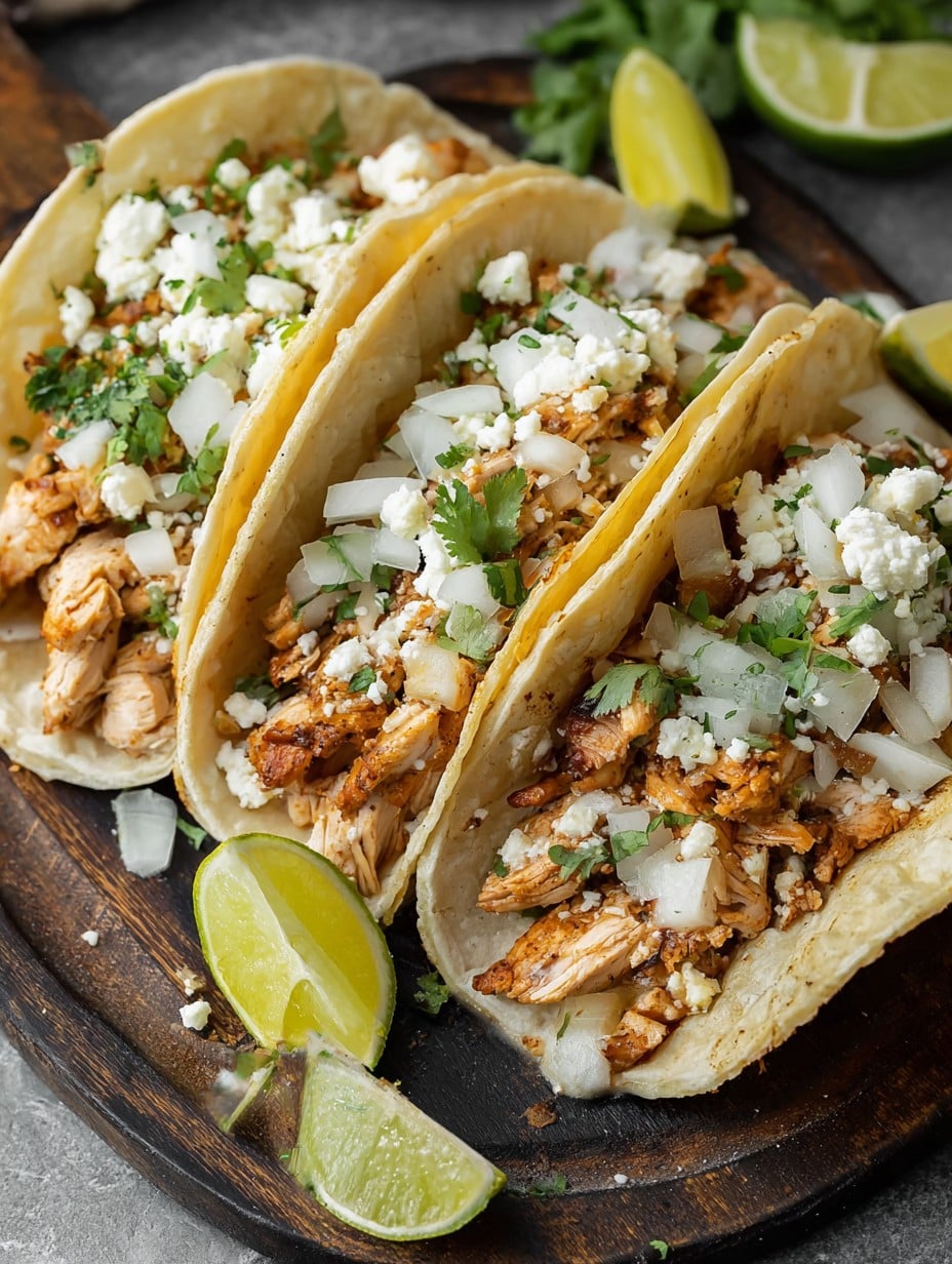 Easy Chicken Street Tacos Recipe
