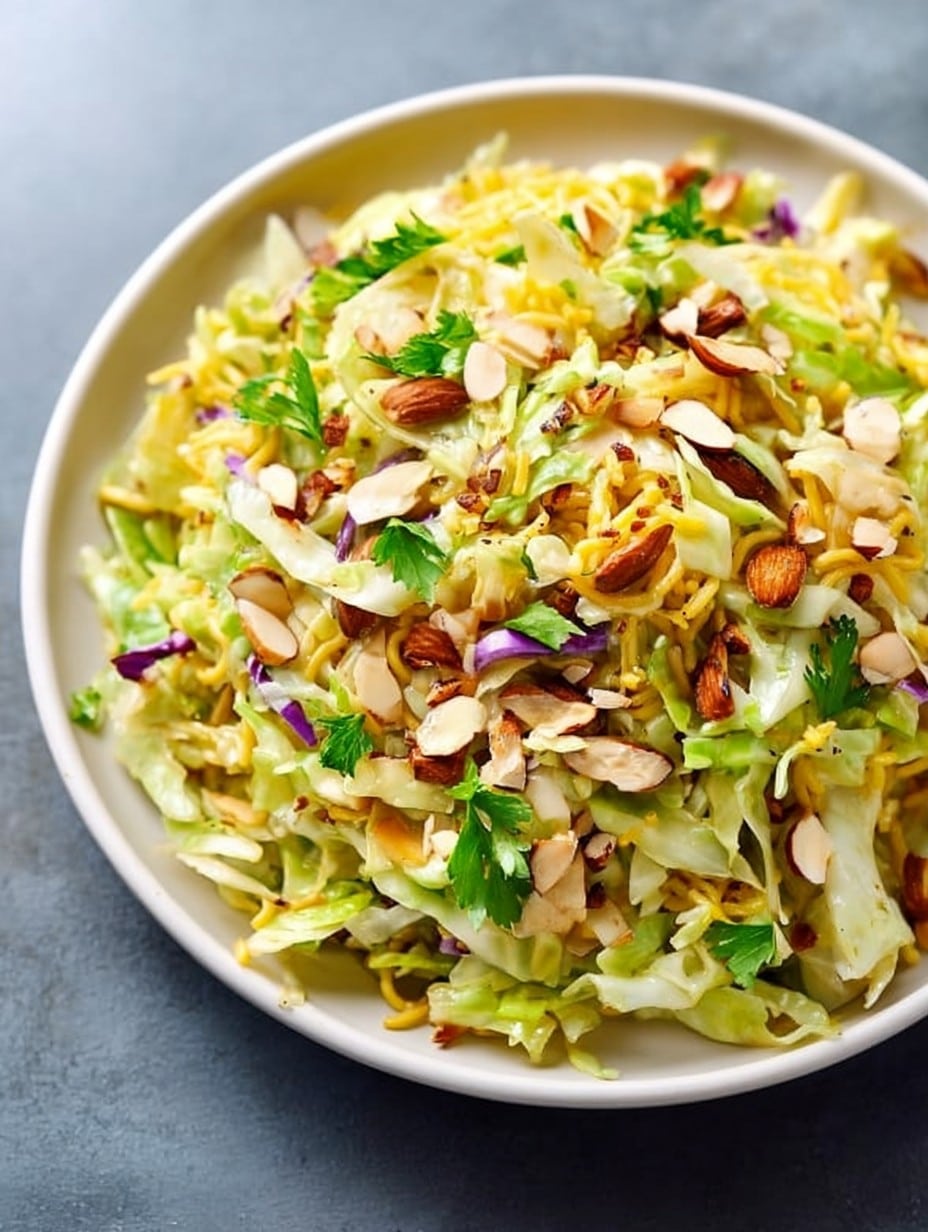 Easy Crunchy Cabbage Salad