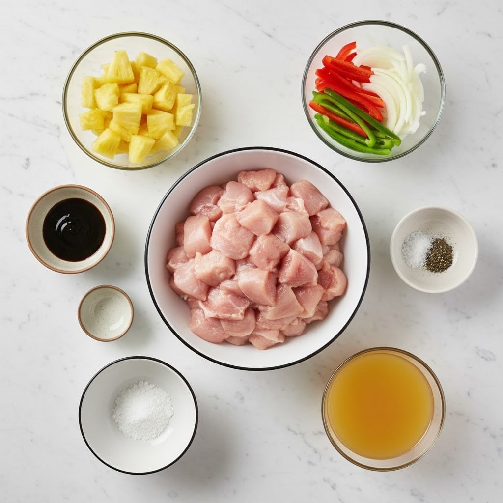 Easy Make-Ahead Hawaiian Chicken Freezer Meal Prep