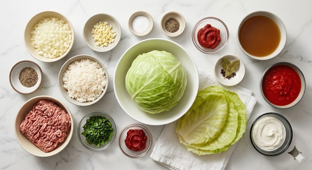 Golabki - Polish Stuffed Cabbage Rolls