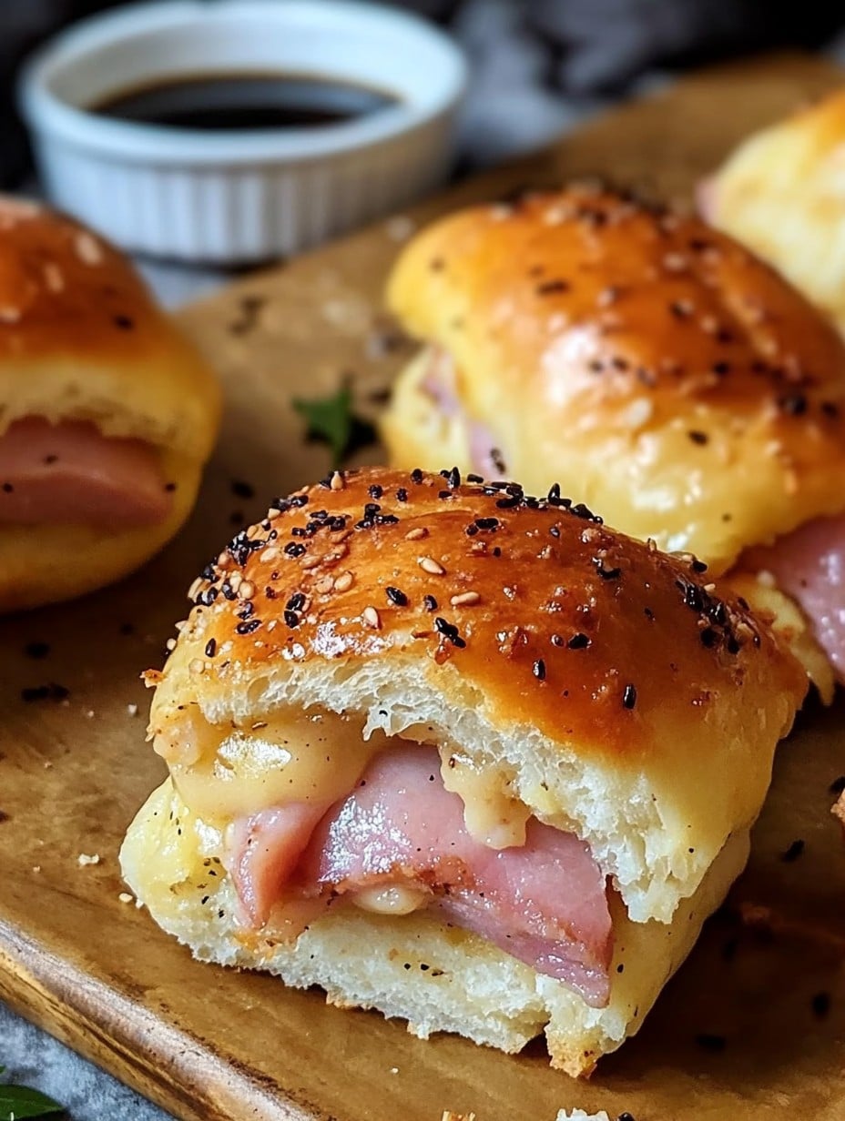 Ham and Swiss Hawaiian Rolls for Crowd-Pleasing Brunches (With a Mystery Glaze)