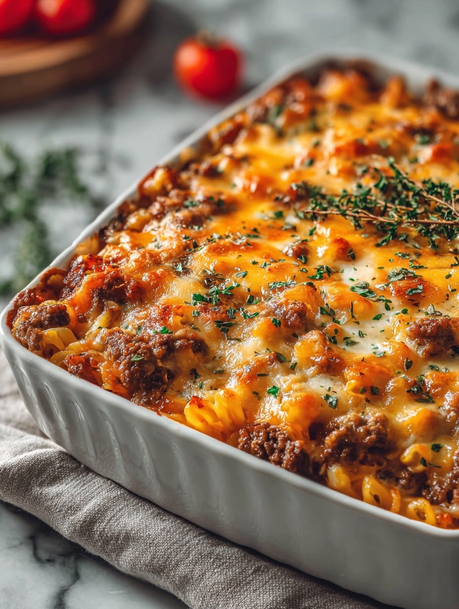Hamburger Supreme Casserole