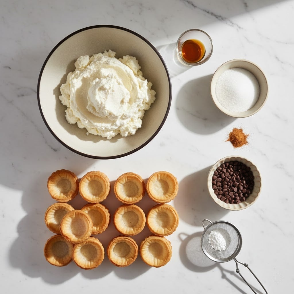 Mini Cannoli Cups