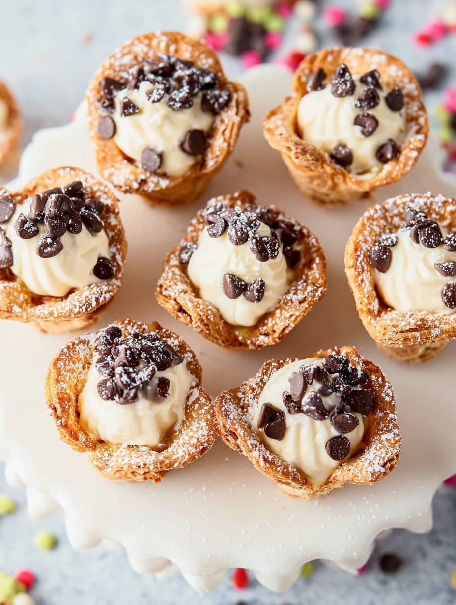 Mini Cannoli Cups