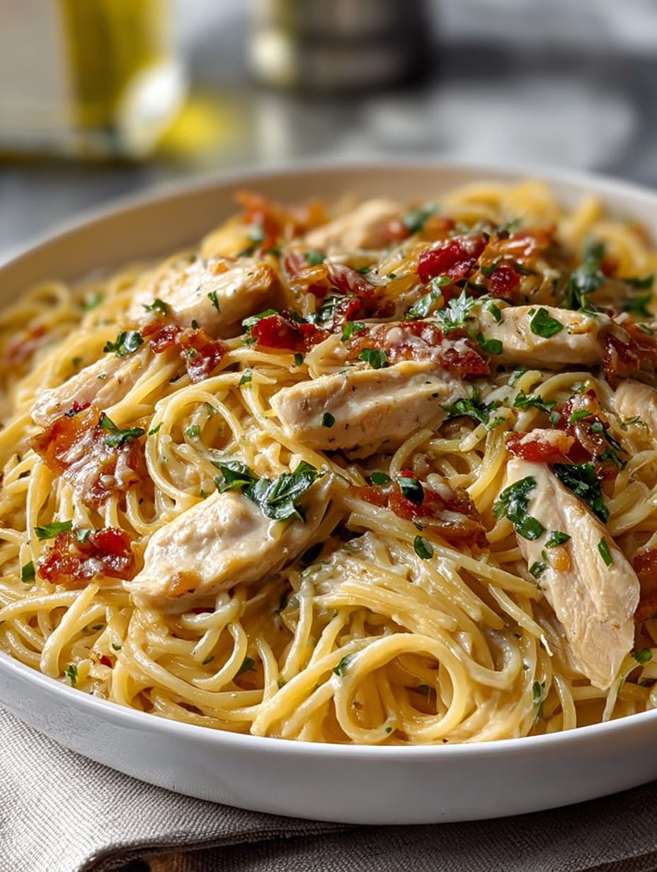 Monterey Chicken Spaghetti Recipe